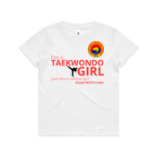 Taekwondo Girl - Kids T-Shirt